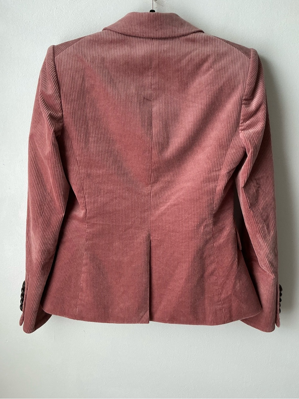VERONICA BEARD Lawrence Dickey Jacket Blazer Corduroy Double-Breast Mauve Size 2 - Picture 3 of 14